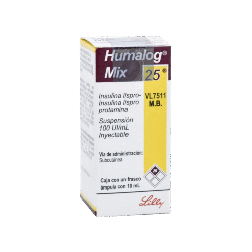 Humalog® Mix-25 Insulina lispro protamina 1 Fco/10ml