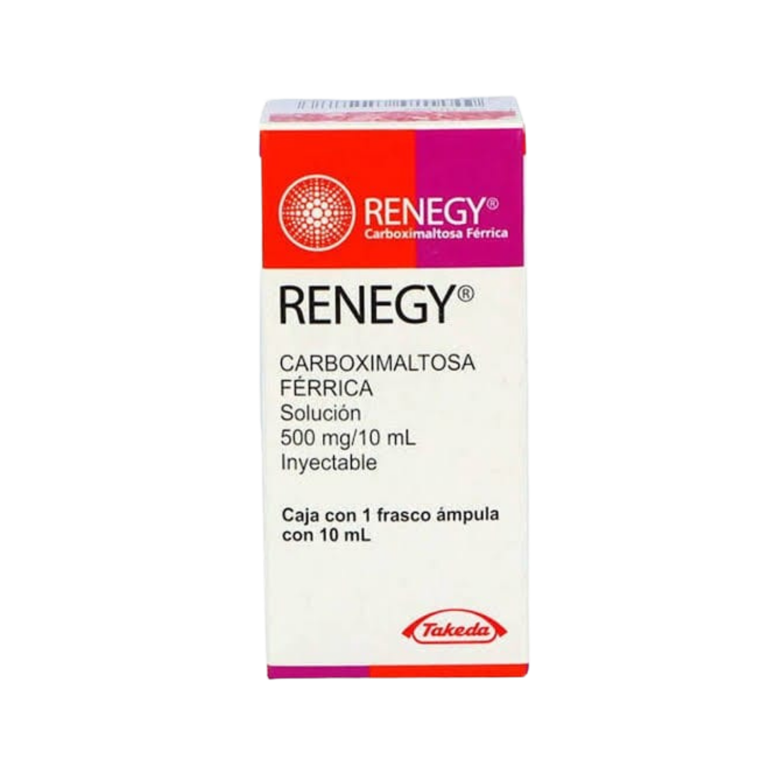 Renegy Carboximaltosa Férrica 500 mg/10 ml 1Fco
