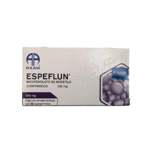 Espeflun (micofenolato de mofetilo) 500 mg – 50 comprimidos