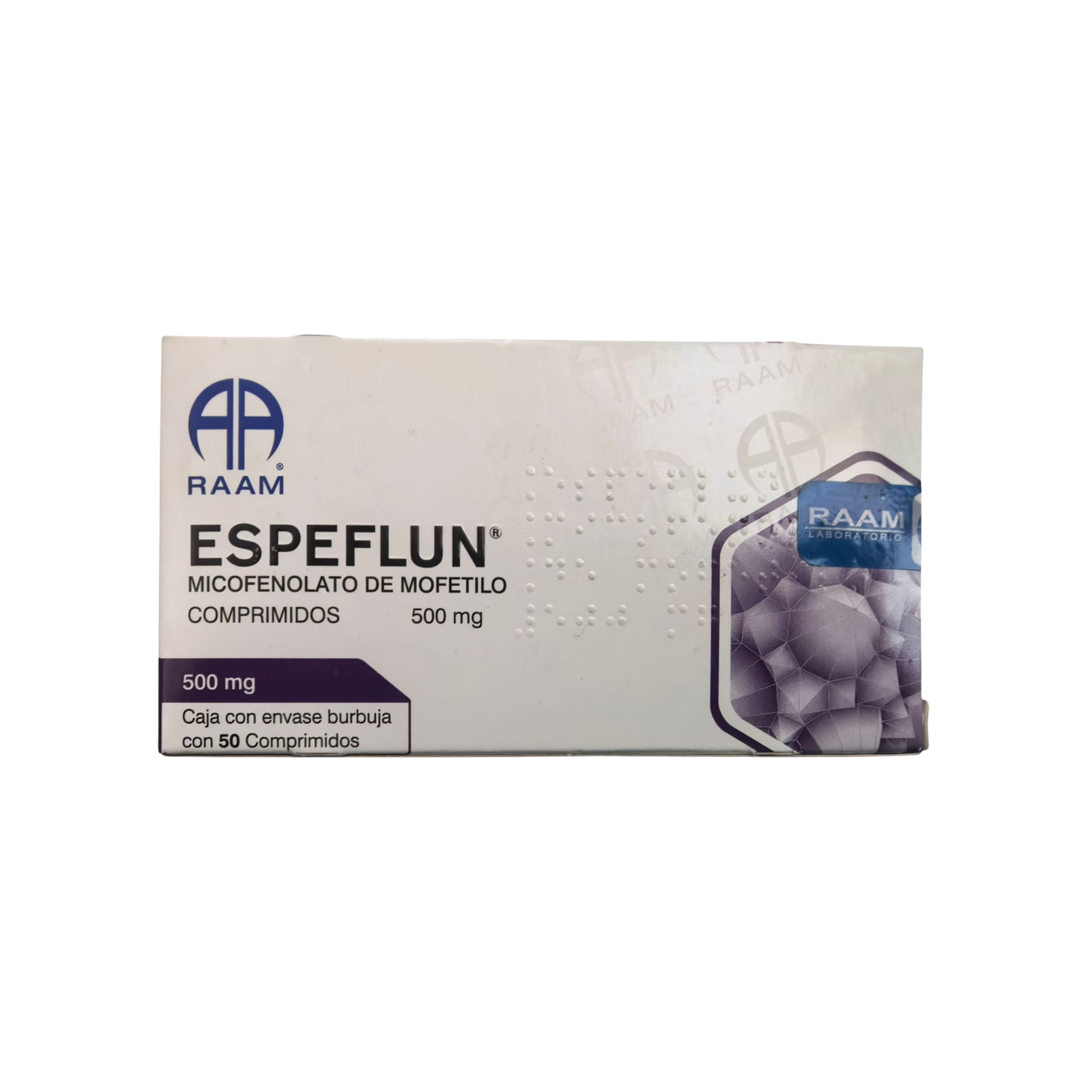 Espeflun (micofenolato de mofetilo) 500 mg – 50 comprimidos