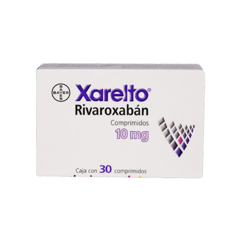 Xarelto 10 mg comprimidos caja con 30 piezas