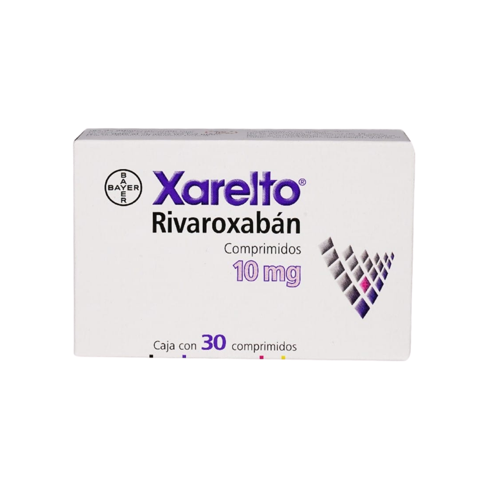 Xarelto 10 mg comprimidos caja con 30 piezas