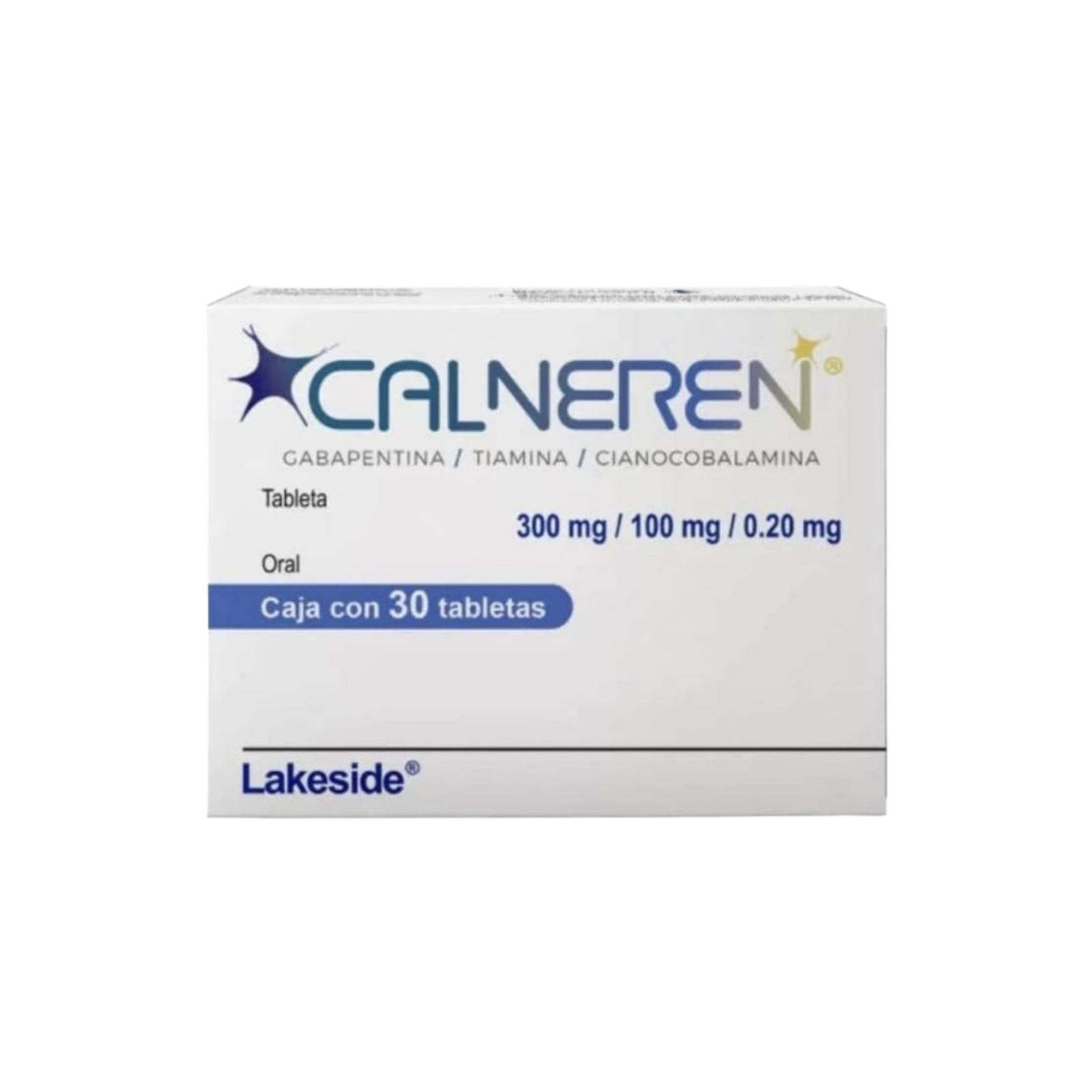 Calneren tabletas recubiertas caja con 30 unidades