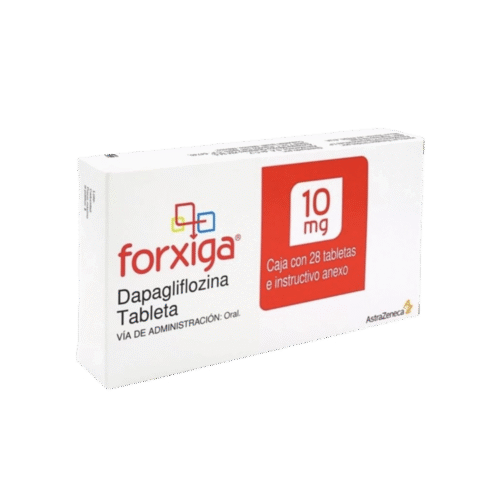 Forxiga (Dapagliflozina) Tabletas 10 mg (Caja con 28)