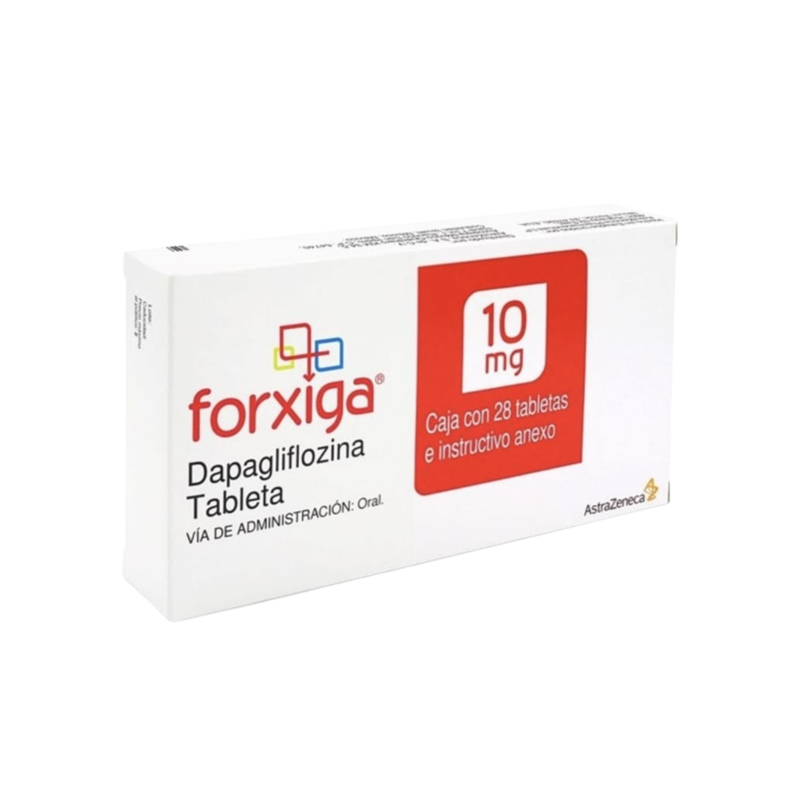 Forxiga (Dapagliflozina) Tabletas 10 mg (Caja con 28)