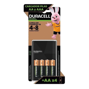 Cargador Pilas Recargables Duracell CEF-7 Aa Aaa C 4' Aa baterías