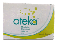Ateka Mesalazina 1200mg caja 16 comprimidos